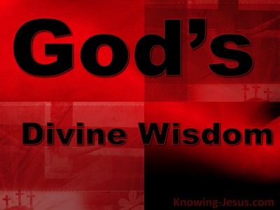 God’s Divine Wisdom (devotional)06-26 (black)